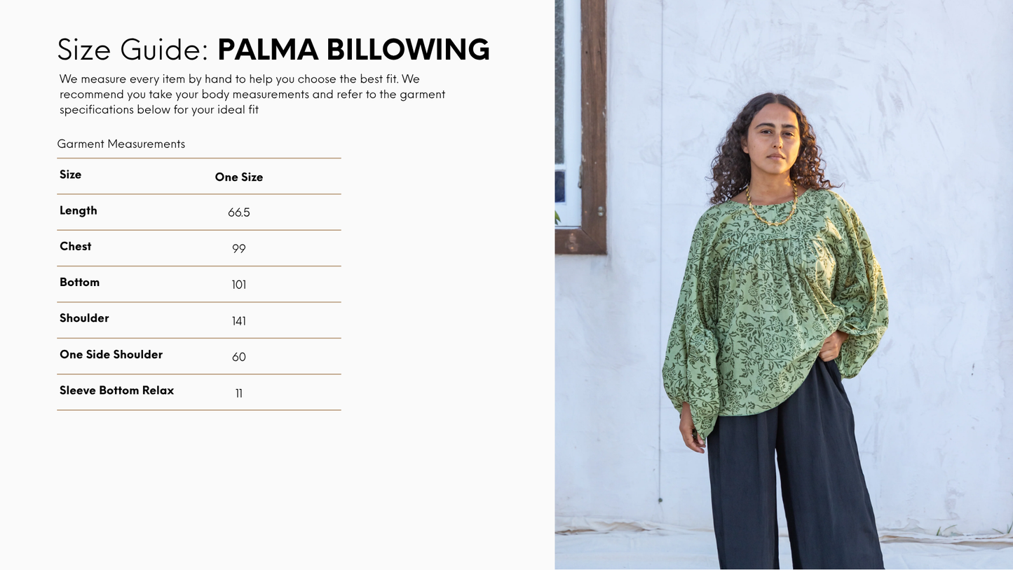 
                  
                    Palma Billowing Top I Gooseberry
                  
                
