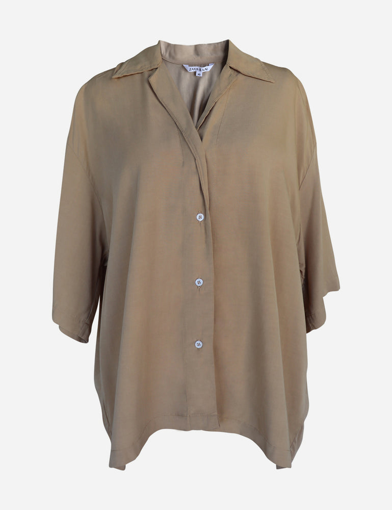 
                  
                    Bamboo Lounge Shirt | Natural
                  
                