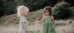 maxi muslin dress wabi sabi green oversized terry towel jumpsuit honeydew baby toddler sustainable clothing byron bay brand Zaya and Kai